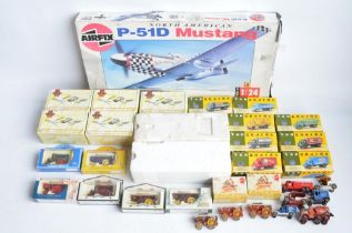 Collection of diecast model vehicles to include 8x Lledo 1/64 scale Vanguards trucks (all poor to