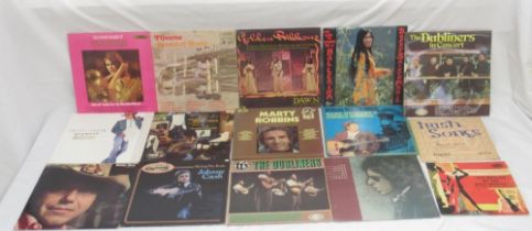 Assorted collection of LPs to inc. Bob Dylan, Johnny Cash, Fats Domino, Ray Charles, Kylie