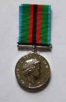 New Zealand General Service Medal, for service in Afghanistan. Unnamed.
