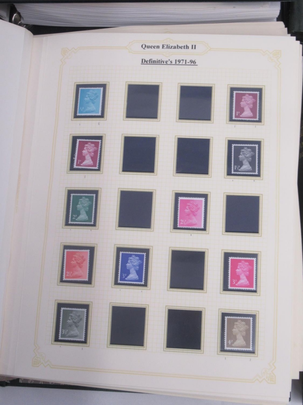 Assorted collection of International and British stamps in 15 folders/albums - Image 2 of 12