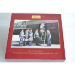 W Britain's 25017 RAF Dambuster 617 Squadron 70th anniversary commemorative set 1943 with rear