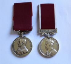 Army Long Service Medal. To 2307661 Sgln H. White. Royal Signals. Regular Army Long Service Medal.