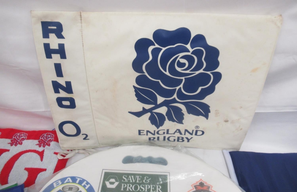 Collection of Rugby memorabilia to inc. Neil Jenkins Ltd Ed. 691/100 World of Groggs figure signed - Image 10 of 12