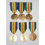 Six Victory Medals To: 26013 Pte J H Howell. Royal Welsh Fusiliers. 64377 Pte W Turner. Liverpool