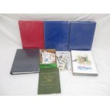 Assorted collection of FDC's and stamps in 5 folders/albums, and loose, also the Royal Mail Year
