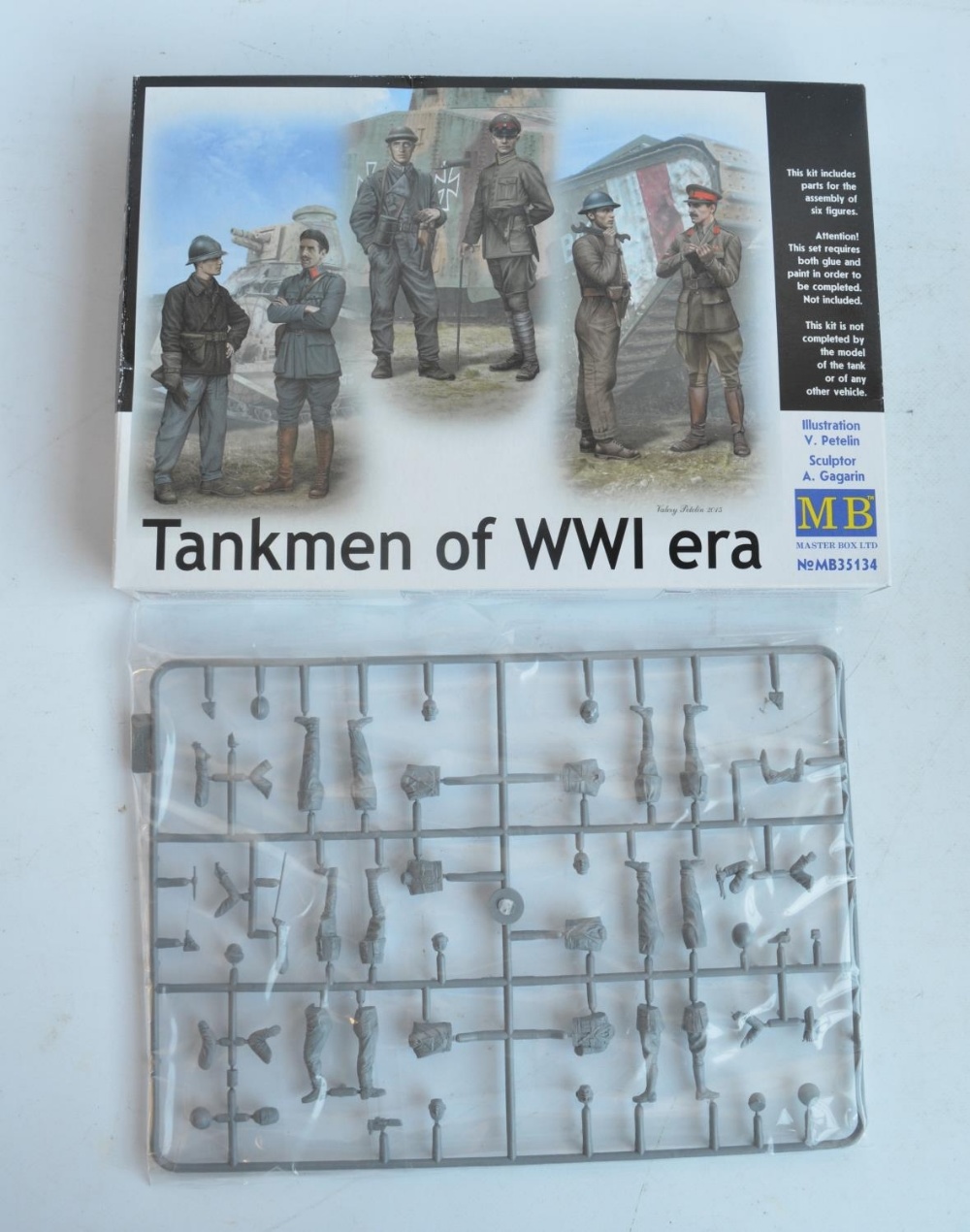 Four unbuilt 1/35 scale WW1 British tank plastic model kits from Emhar, 3 still factory sealed to - Image 3 of 3