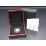 The 2022 Christmas Silver Proof Sovereign, in case with COA limited edition of 1350 (Victo