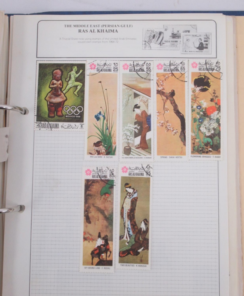 Assorted collection of stamps and covers both loose and in folders/albums, collection of tweezers - Image 13 of 14