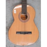 BM Spanish six string acoustic guitar with travel case