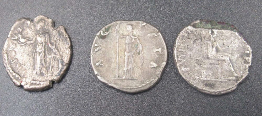 Collection of Ancient coins predominantly Roman to inc. Denarius, etc. from Gordianus Pius, - Image 2 of 9