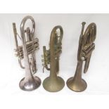 Yamaha YCR-233S Cornet serial no. 003050, lacking mouthpiece, (in need of attention), 20th century