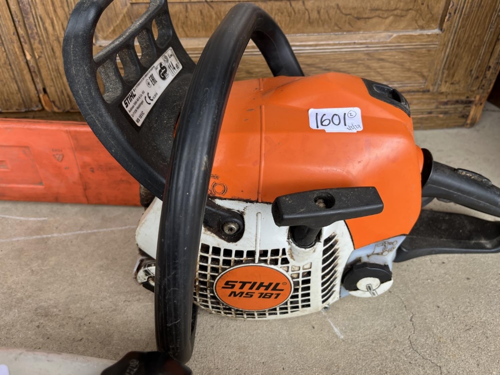 Pair of STIHL petrol chainsaws, A/F - Image 3 of 3