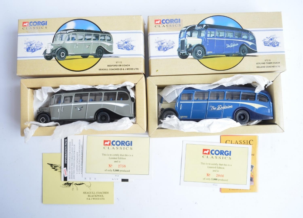 Fourteen boxed mostly classic bus model from Corgi and EFE to include 5x 1/50 scale limited editions - Image 2 of 8