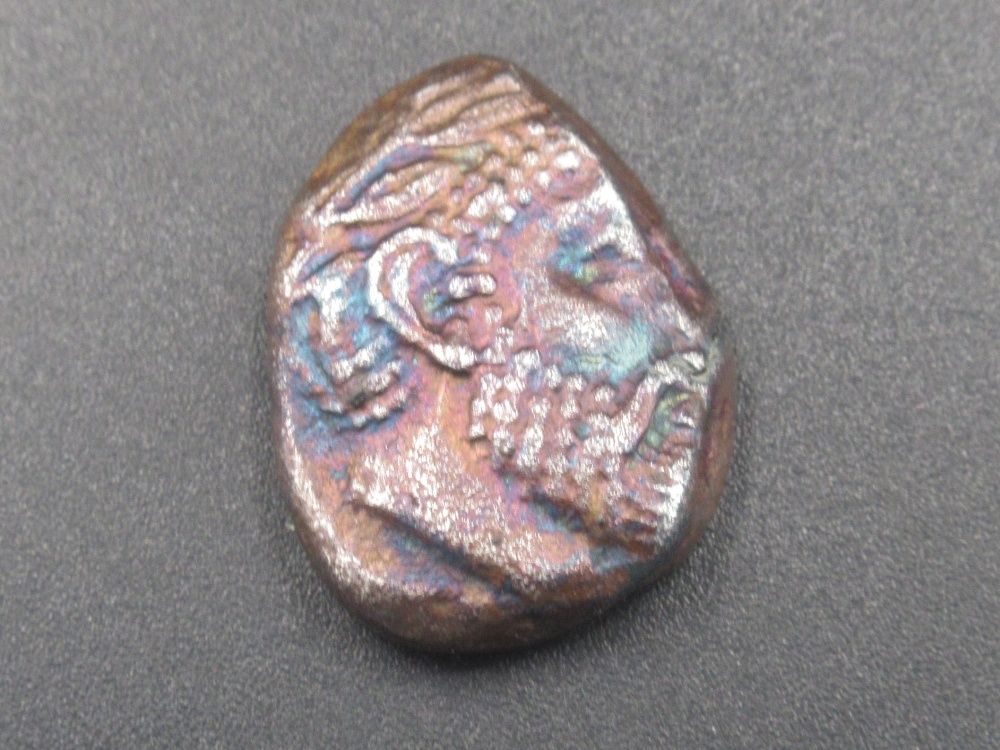 Phoenicia, Island of Arados (350-332BC)Stater, obv. head of Baal right, rev. galley right within - Image 2 of 2