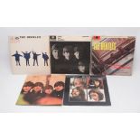 The Beatles - Please Please Me, MONO PMC 1202 XEX.421, black and yellow Parlophone label, 4th