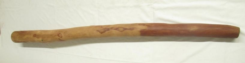 Djalu Gurruwiwi (1935-2022) carved Didgeridoo, given to Victor Brox by Djalu Gurruwiwi H142cm, (
