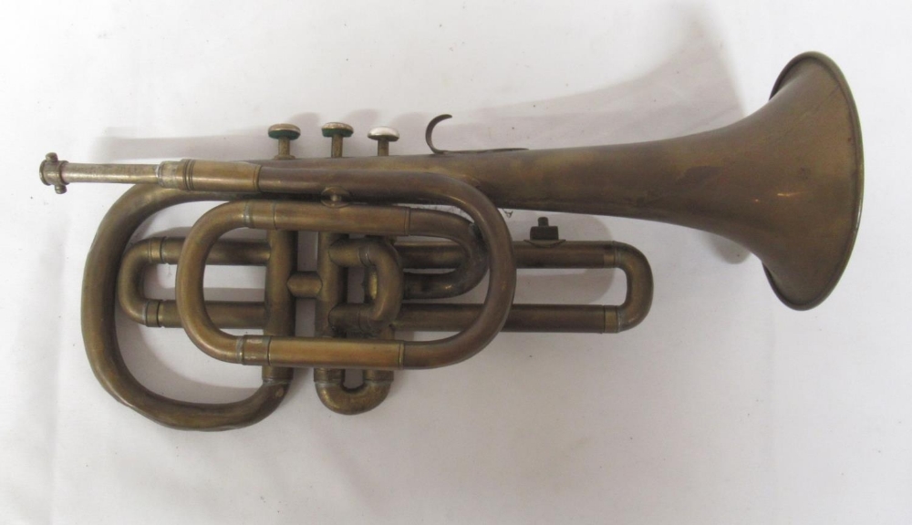 Yamaha YCR-233S Cornet serial no. 003050, lacking mouthpiece, (in need of attention), 20th century - Image 9 of 9