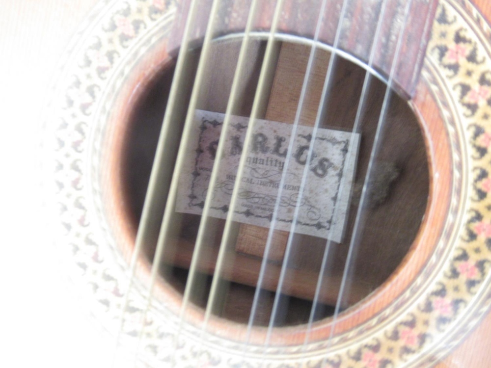 Encore model no. ENC36N 6 string mini-acoustic, Josef Leopold Pick 6 string mini acoustic guitar, Ca - Image 4 of 6