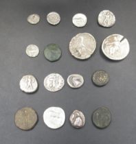 Collection of Ancient Coins, predominantly Greek to inc. Achean League Hemidrachm of Pallantion,