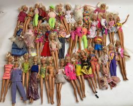 Very large collection of 1990s Sindy dolls including Ballet Dream, My First Sindy, Fairy Hair