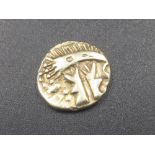 Celtic gold quarter stater, (1.3g) (Victor Brox collection)