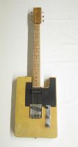 Brian Eastwood 'Victor Brox Model' Boardcaster custom made 6 string guitar, L96cm with a/f travel