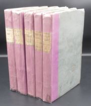 Benjamin Disraeli, Vivian Grey, Henry Colburn, 1826 & 1827 in 5 volumes, hardbacks