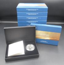 Royal Mint - 10 The Britannia 2019 UK 1 ounce silver brilliant uncirculated coins, Limited edition