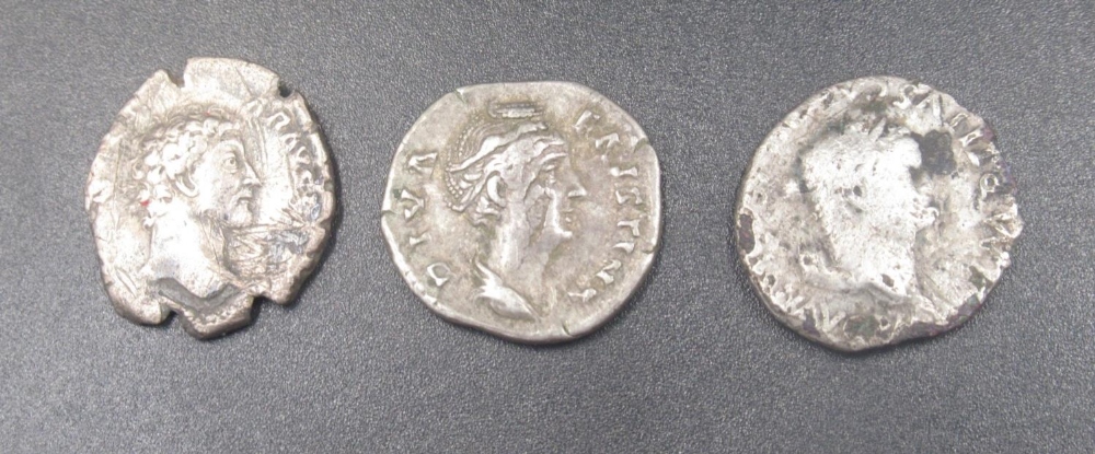 Collection of Ancient coins predominantly Roman to inc. Denarius, etc. from Gordianus Pius, - Image 3 of 9