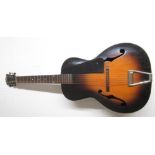 WITHDRAWN Kalamazoo by Gibson circa 1940s 6 string acoustic guitar, lacking Gibson sticker, serial n