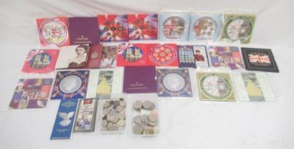 Large collection of commemorative 50ps, £2 and £5 coins, various other GB coinage, 18 Royal Mint