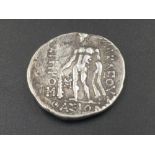 Island of Thrace, Thasos Tetradrachm, obv. wreathed head of Dionysus facing right, rev. Herakles