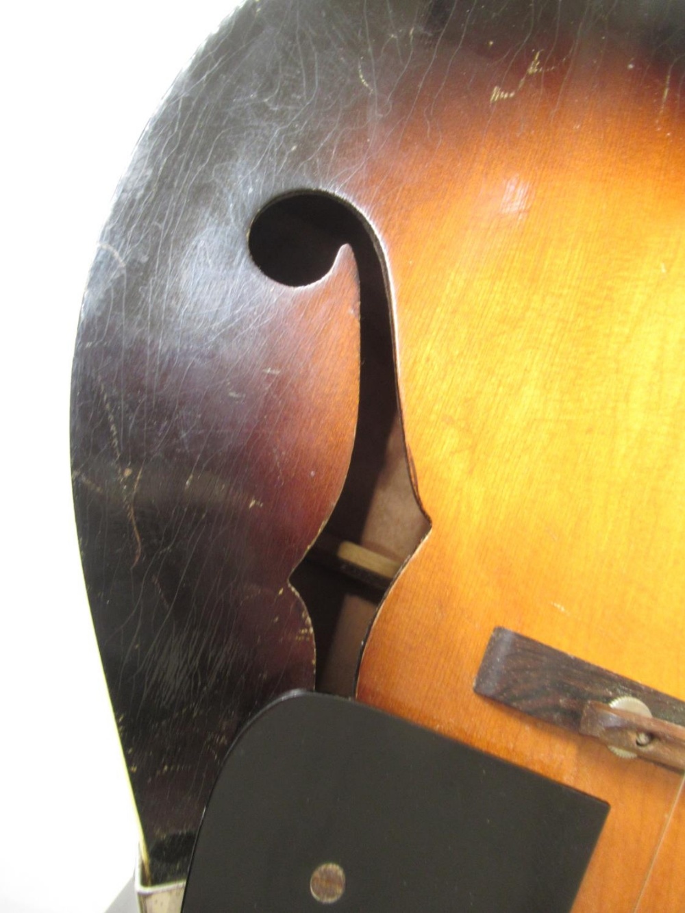 WITHDRAWN Kalamazoo by Gibson circa 1940s 6 string acoustic guitar, lacking Gibson sticker, serial n - Image 5 of 9