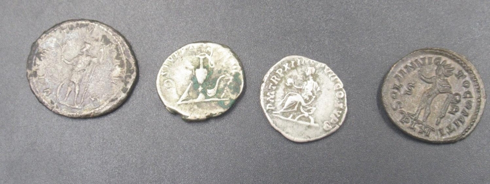 Collection of Ancient coins predominantly Roman to inc. Denarius, etc. from Gordianus Pius, - Image 8 of 9