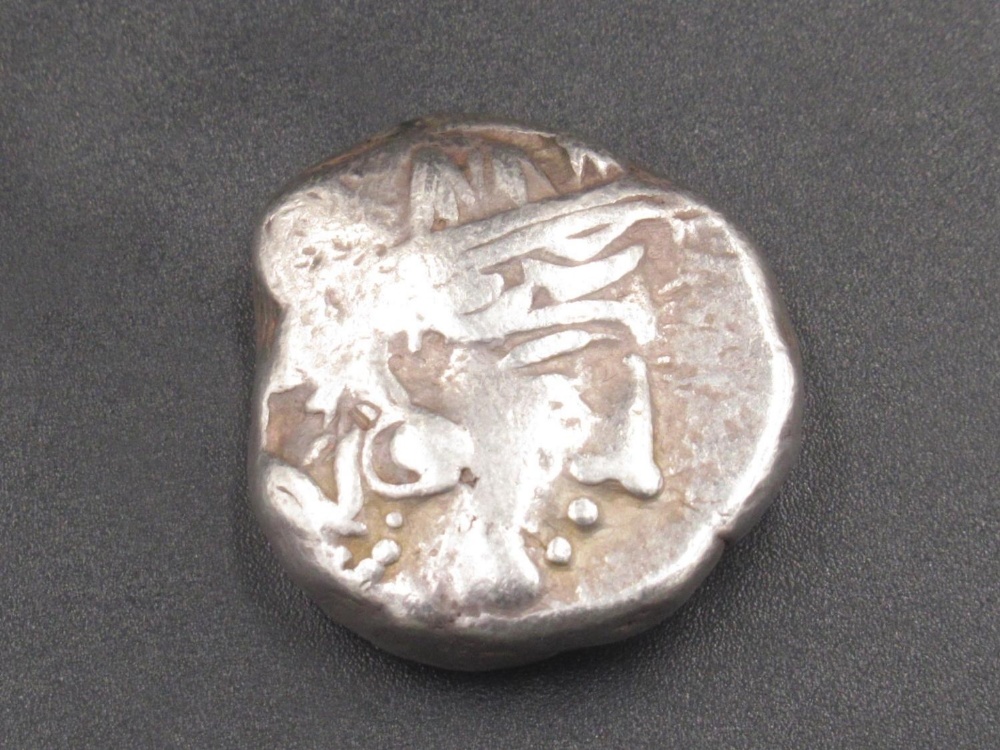 Attica, Athens, Tetradrachm obv. Helmeted head of Athena facing right, rev. Owl standing right, - Image 2 of 2