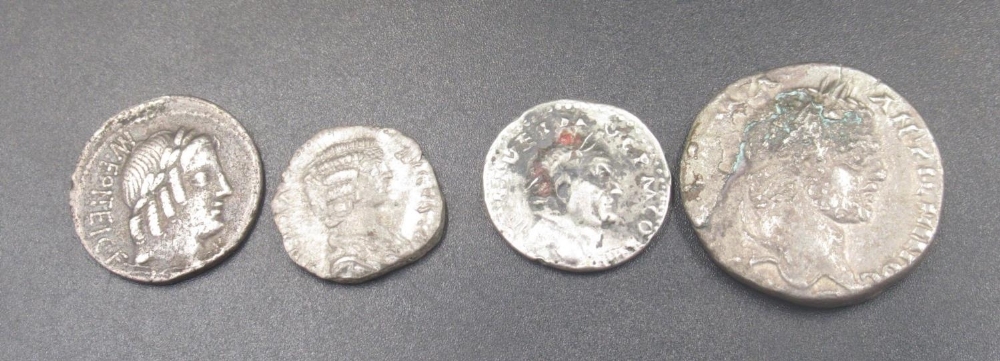 Collection of Ancient coins predominantly Roman to inc. Denarius, etc. from Gordianus Pius, - Image 7 of 9