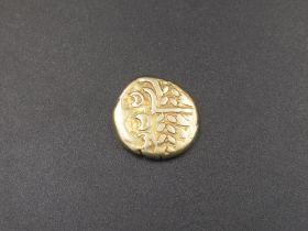 Celtic Westerham type gold stater (5.9g) (Victor Brox collection)