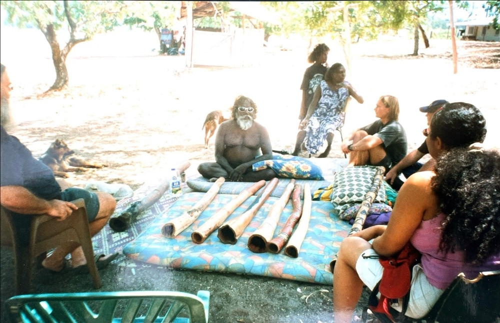 Djalu Gurruwiwi (1935-2022) carved Didgeridoo Yidaki, termite hollowed, given to Victor Brox by Djal - Bild 8 aus 8