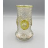 Loetz Nautilus iridescent glass vase, H13.5cm