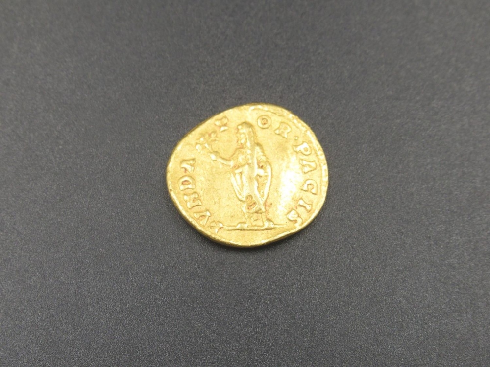 Septimus Severus AD201 gold Aureus (6.6g) (Victor Brox collection)