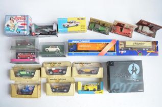 Collection of mostly boxed diecast model vehicles to include 3x unboxed Matchbox Models Of
