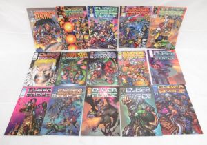 Image Comics - assorted collection of Image comics to include: Cyber Force, Strong Arm, Dark