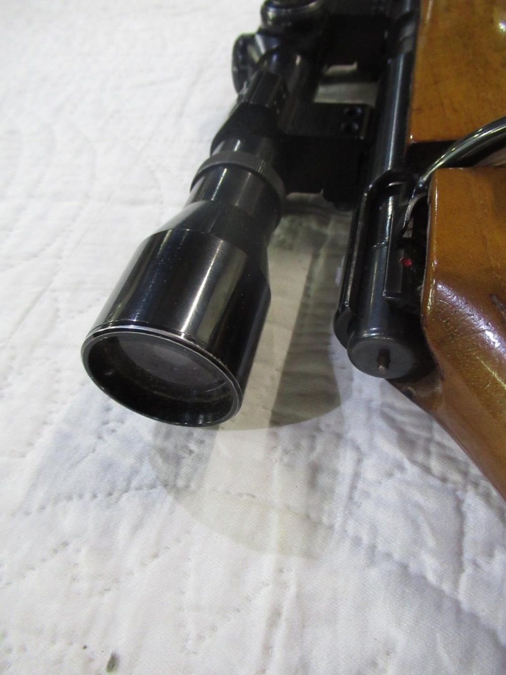 Krico .22 cal LR bolt action rifle, made in Germany with own magazine, Micro-Trac weaver - Image 3 of 3