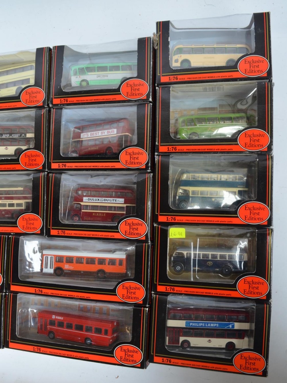 Twenty seven boxed 1/76 scale diecast bus models and model sets from EFE. Contents appear un- - Image 2 of 4