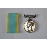 Crimea Medal. Unnamed. Slight wear from polishing.