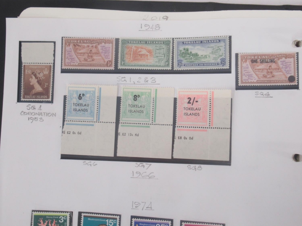 Prinz folder cont. stamps from the Ross Dependency, Tokelau, Niue, Western Samoa & Cook Islands, - Bild 4 aus 10