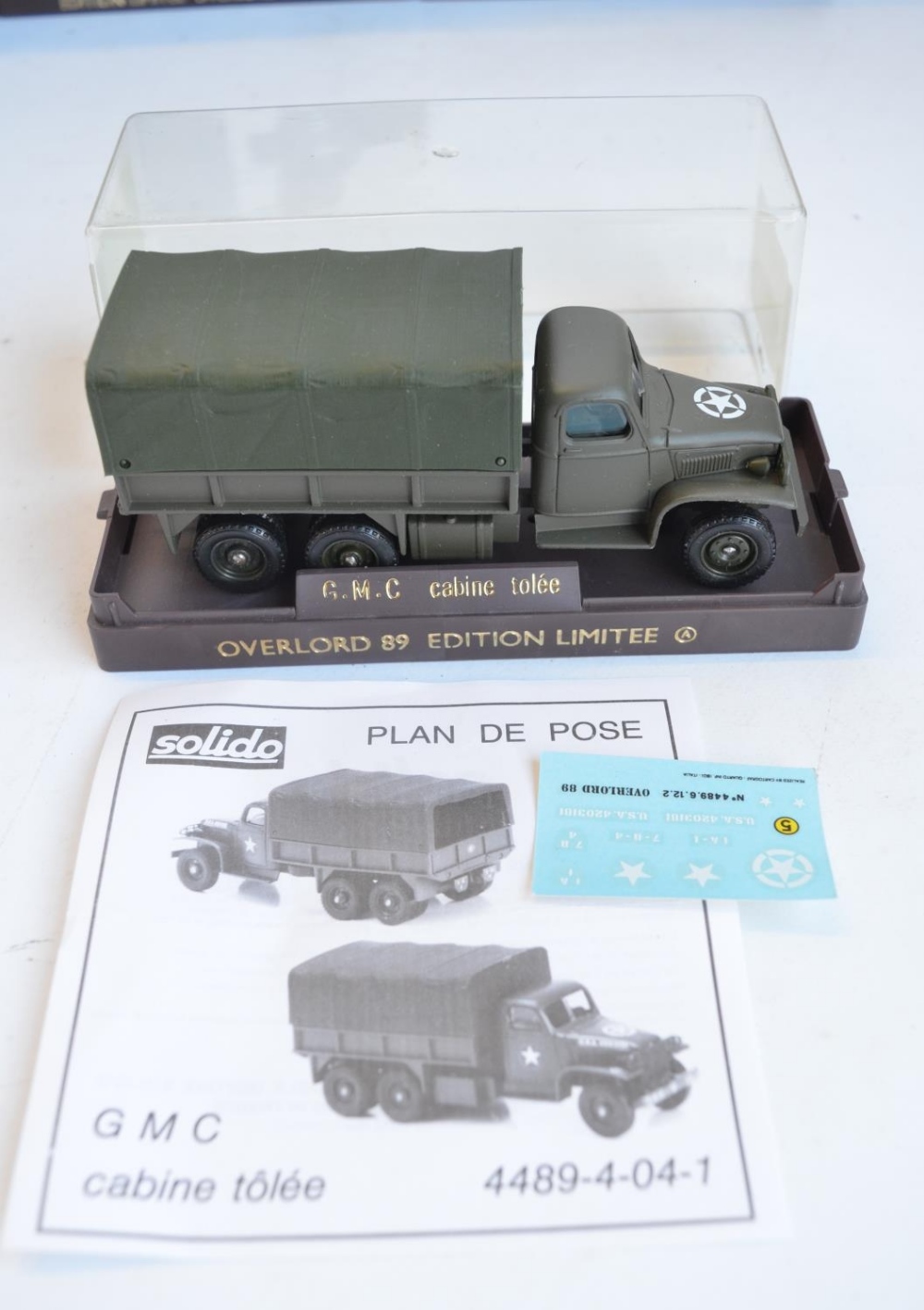 Twelve limited edition 1/50 scale 'Overlord 89' diecast WWII military vehicles from Solido. Models - Bild 7 aus 7