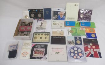 Assorted collection of GB and International coins to inc. 15 £5 coins, Royal Mint UK Uncirculated