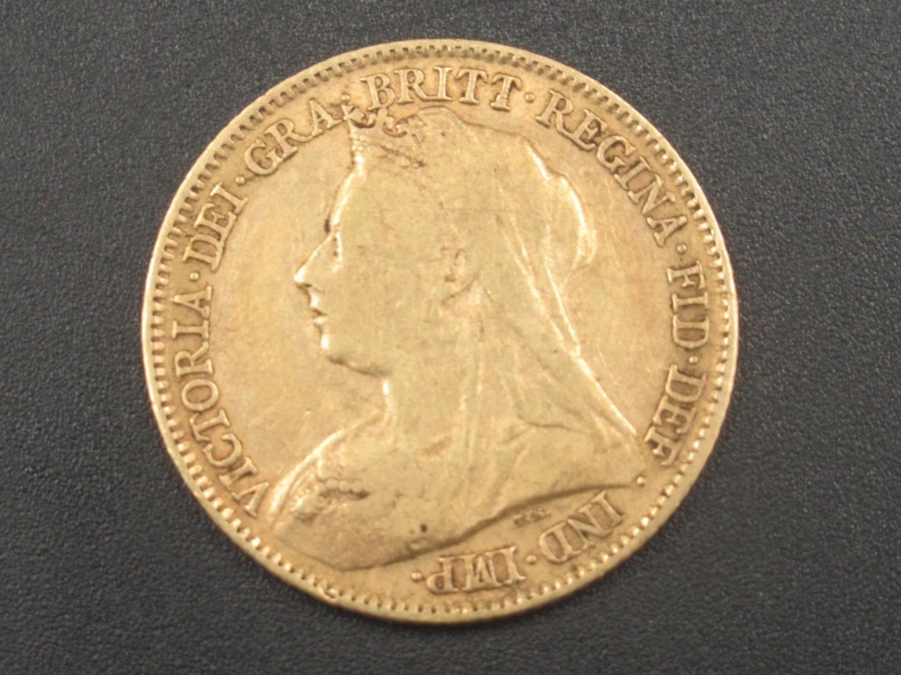 Queen Victoria 1896 Half-Sovereign - Image 2 of 2