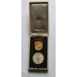 Olympic Medal for service during the 1936 Munich Games. In original presentation box.